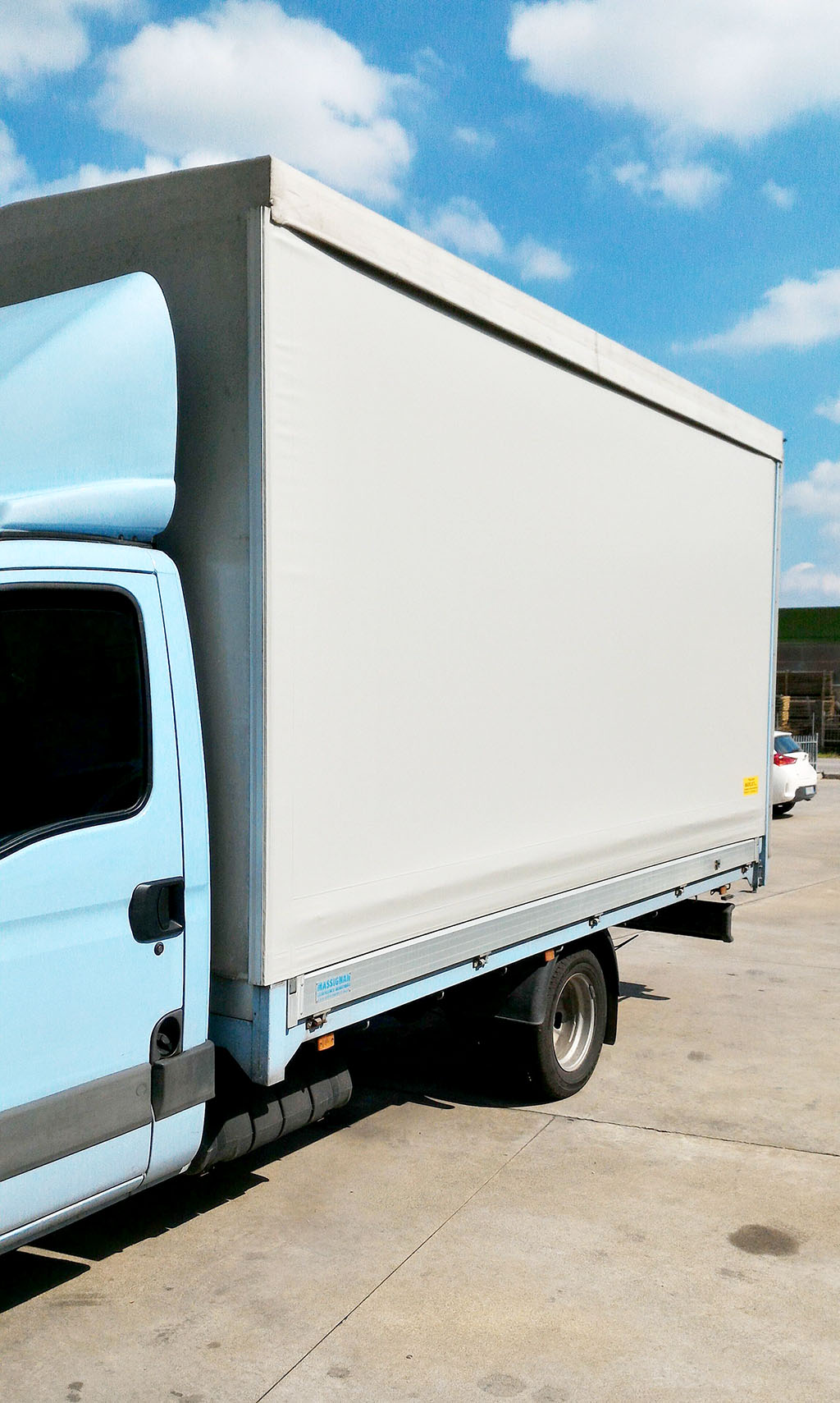 Realizzazione Marcati Teloni – Centinato